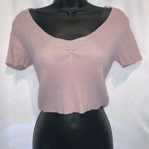 Cropped LA Hearts Shirt